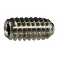 Midwest Fastener #0-80 x 1/8" 18-8 Stainless Steel Fine Thread Hex Socket Headless Set Screws 1 12PK 930682